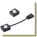 VGA Balun offers an ideal link between data output equipment and VGA monitors